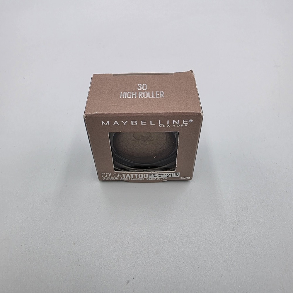 Maybelline Color‎ Tattoo 24 Hr Eyeshadow Shade 30 High Roller NWB